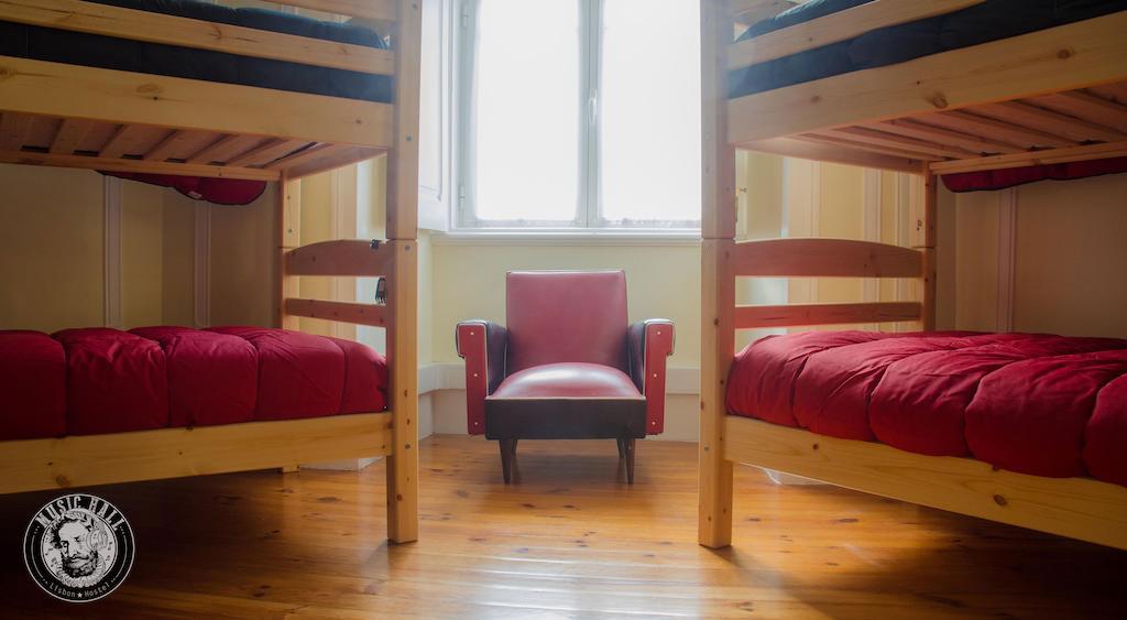 Music Hall Lisbon Hostel חדר תמונה